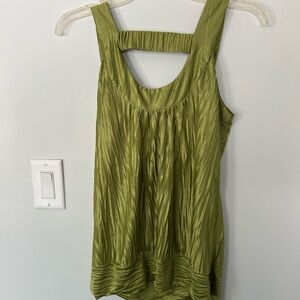 Byer California Olive Sleeveless Blouse